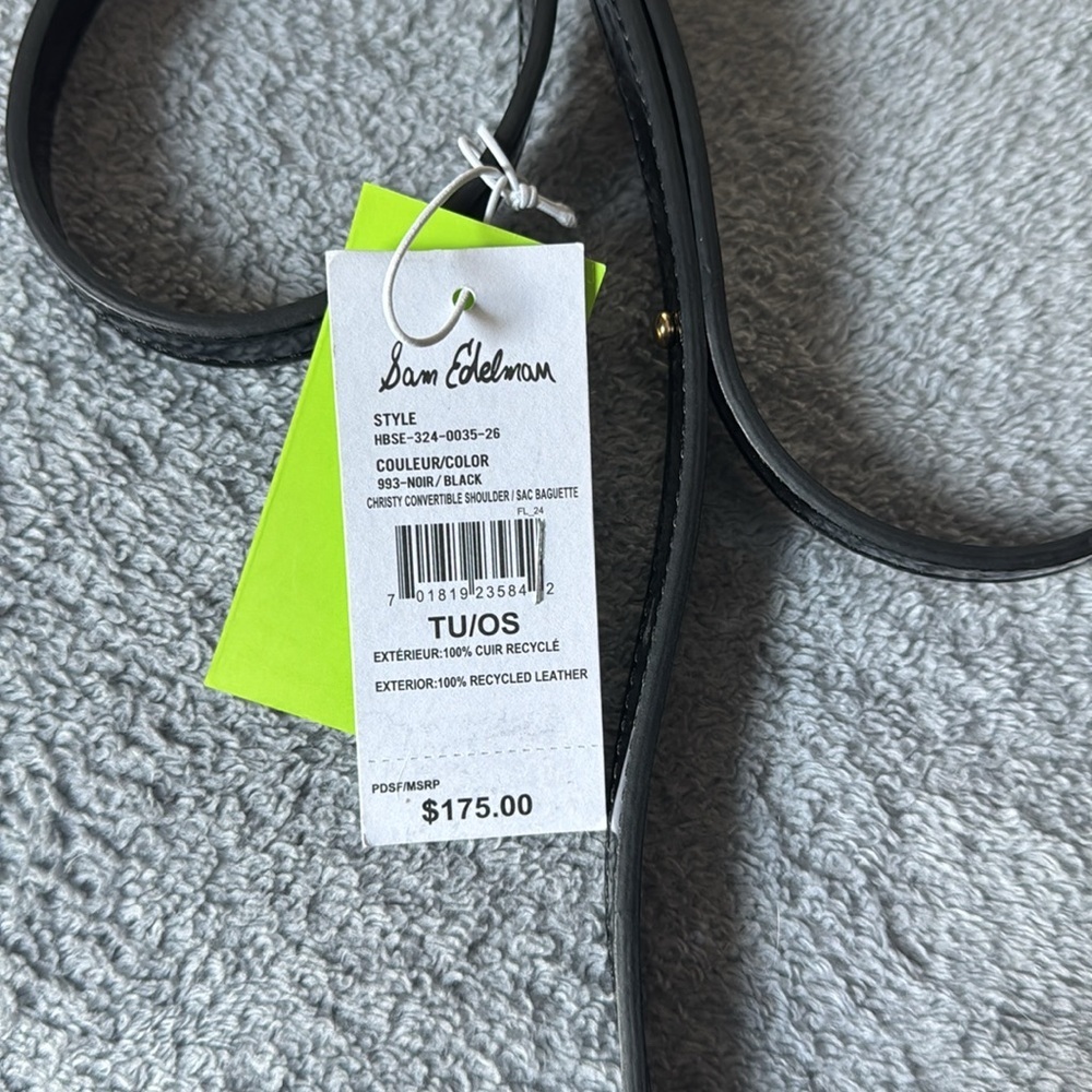 Sam Edelman Christy Box Convertible Shoulder Bag NWT - Picture 5 of 14
